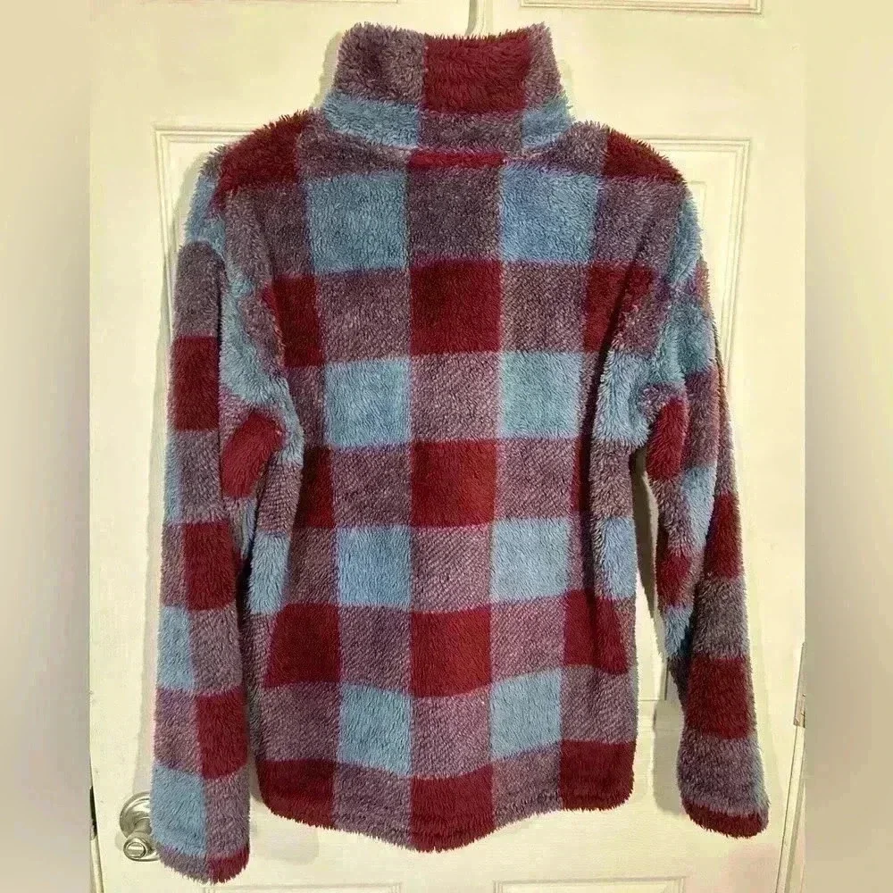 Eddie Bauer | Plush Fleece Quest Quarter Zip Harbor | Women's Small